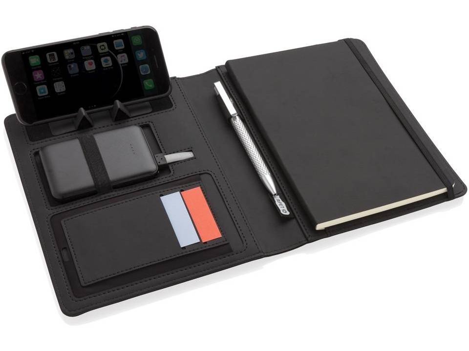 Air 5W RPET wireless charging notebook cover A5 17