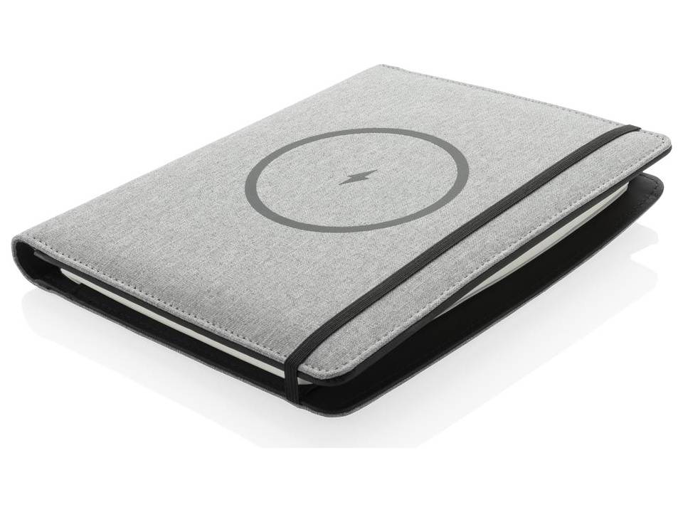 Air 5W RPET wireless charging notebook cover A5 6