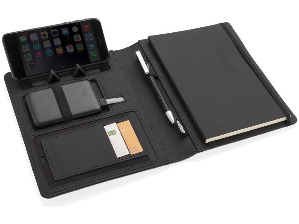 Air 5W RPET wireless charging notebook cover A5 8