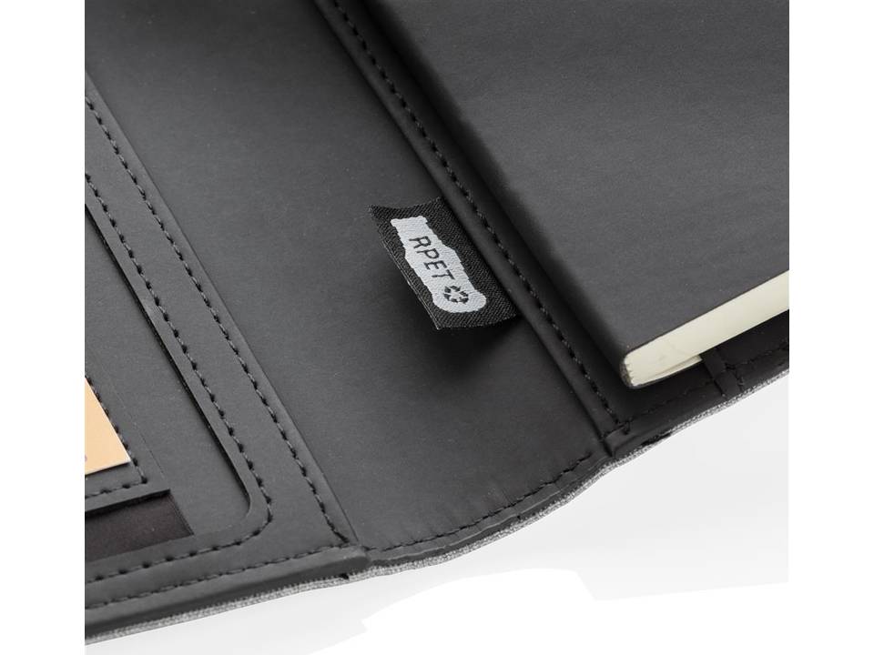 Air 5W RPET wireless charging notebook cover A5 12