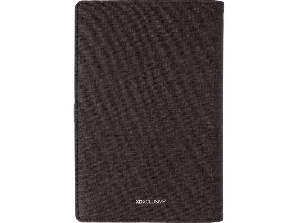 Air 5W RPET wireless charging refillable journal cover A5 5