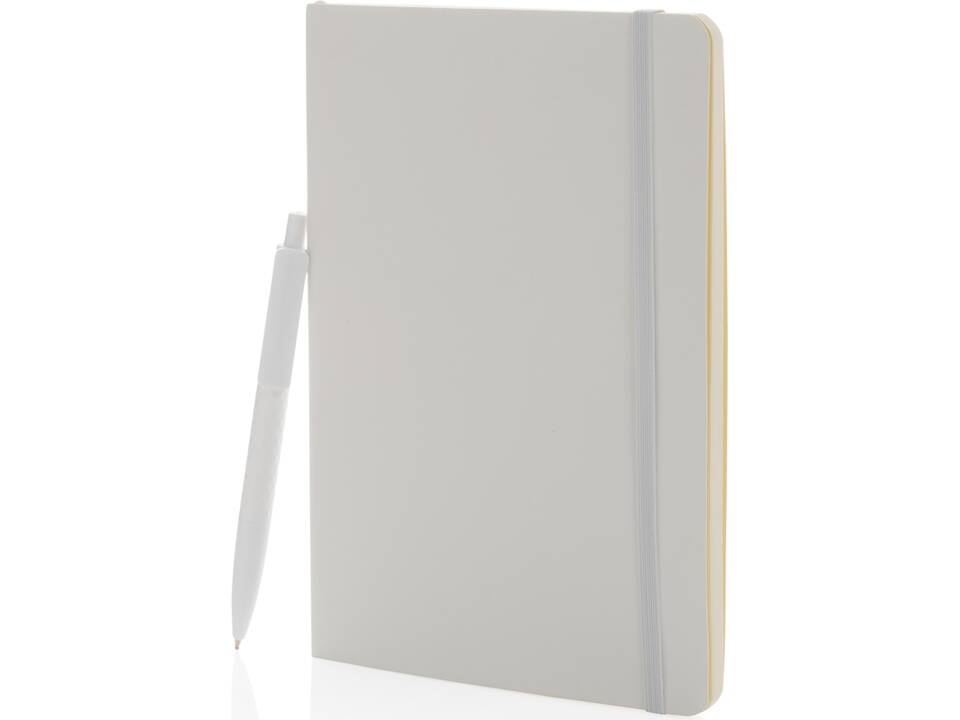 Antimicrobial A5 softcover notebook and pen set 5
