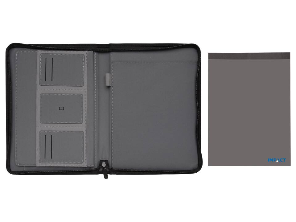 Impact AWARE™ RPET A4 portfolio with zipper 17