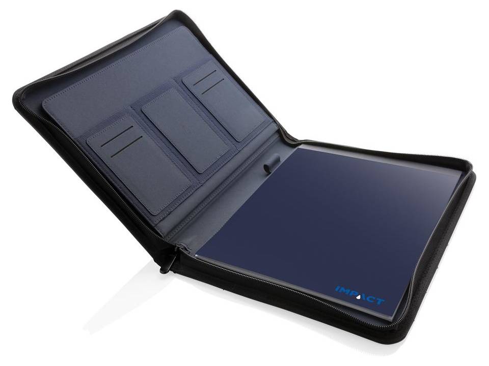 Impact AWARE™ RPET A4 portfolio with zipper 7