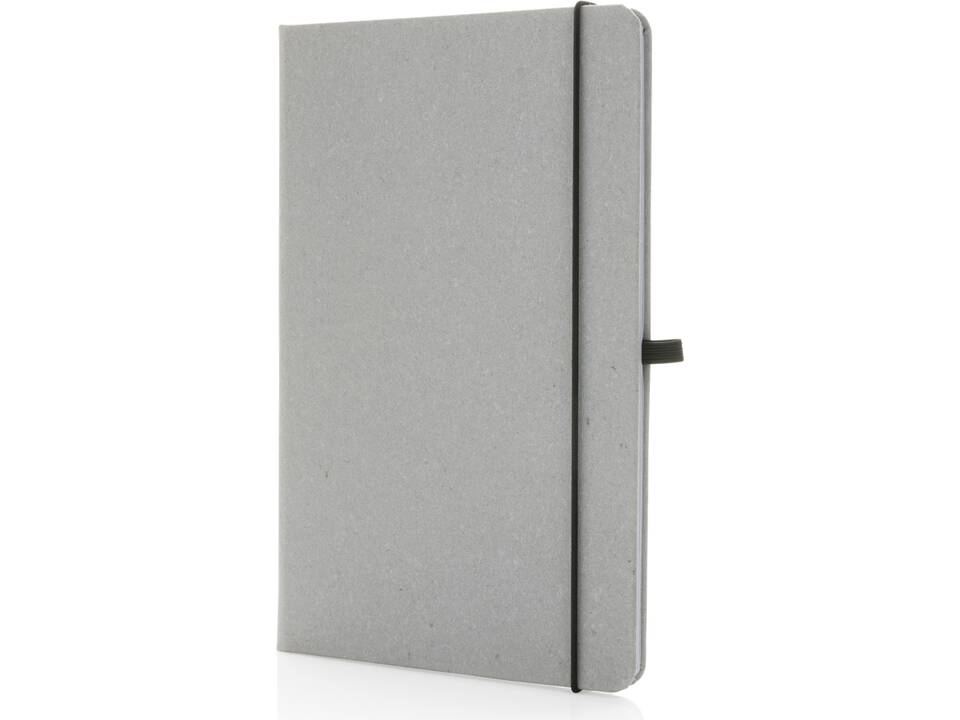 Recycled leather hardcover notebook A5 11