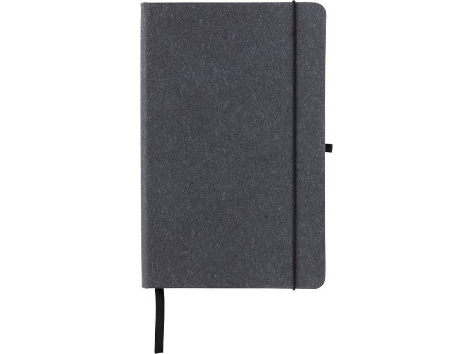 Recycled leather hardcover notebook A5 22