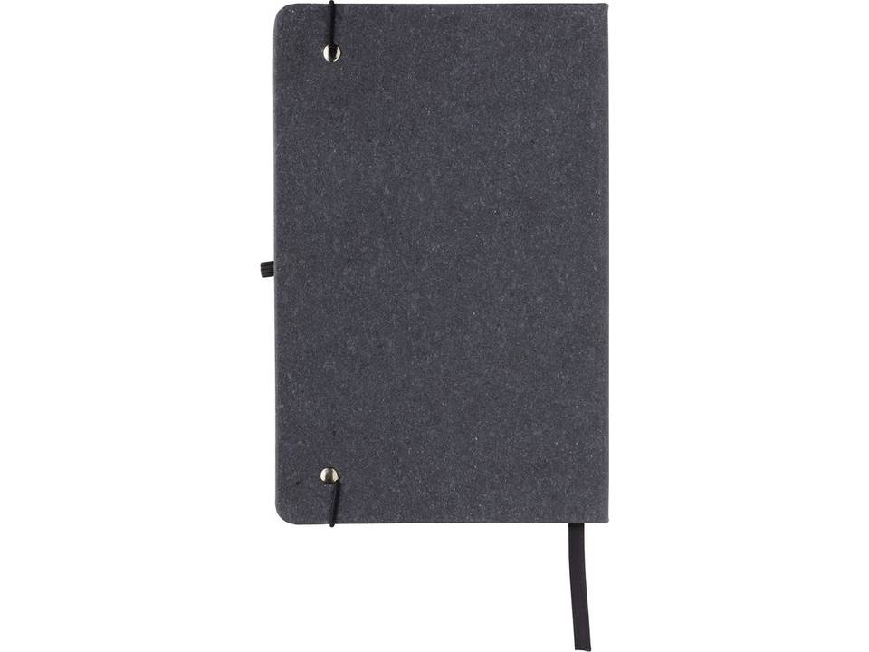 Recycled leather hardcover notebook A5 21