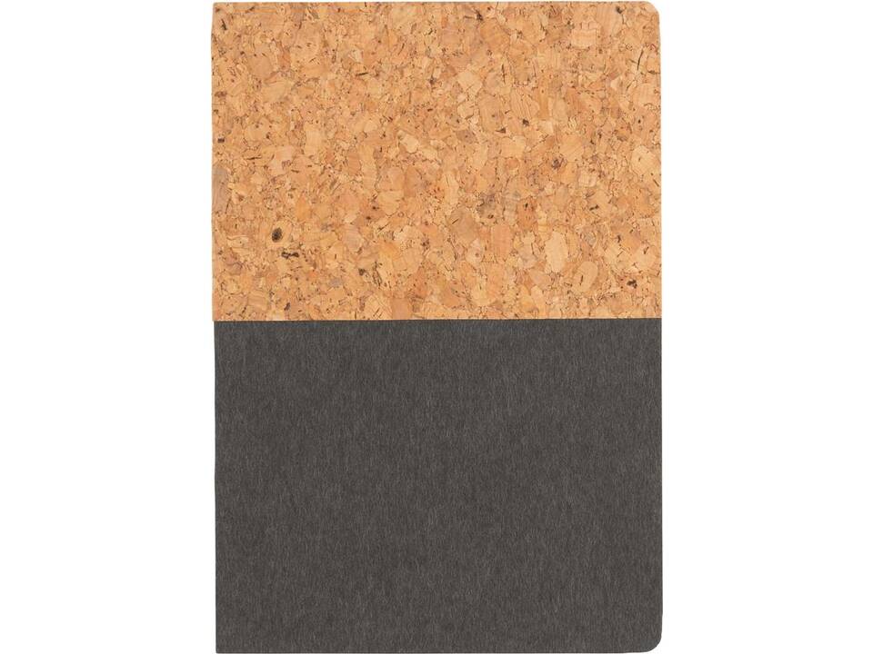 A5 cork & kraft notebook 16