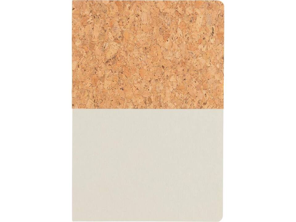 A5 cork & kraft notebook 12