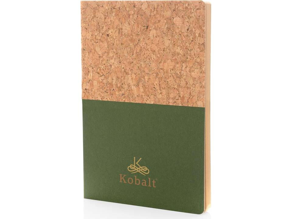 A5 cork & kraft notebook 4
