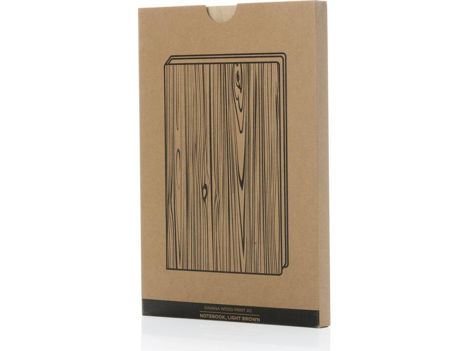 Kavana wood print A5 notebook 9