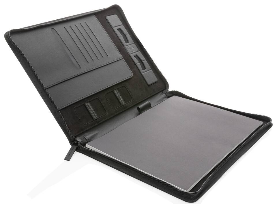 Swiss Peak Heritage RCS rPU A4 portfolio with zipper 2