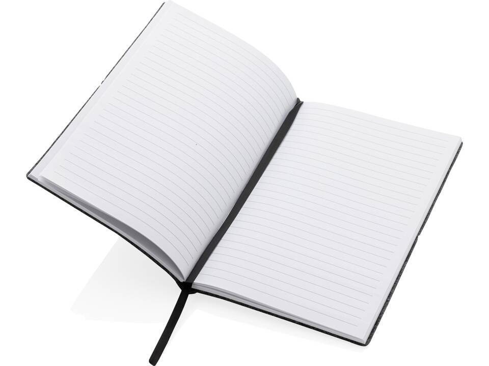 GRS certified recycled felt A5 softcover notebook 3