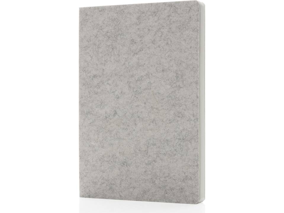 Phrase GRS certified recycled felt A5 notebook 8