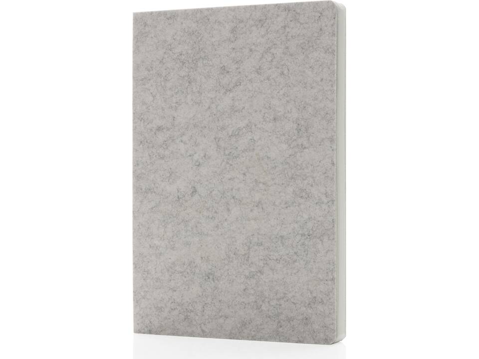 Phrase GRS certified recycled felt A5 notebook 7
