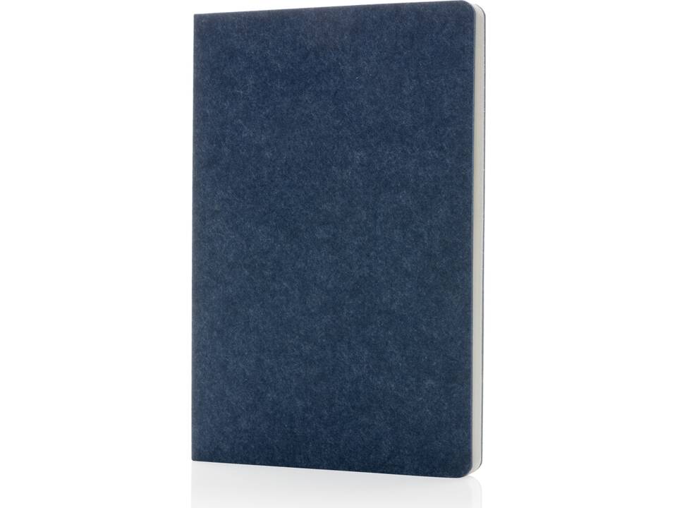 Phrase GRS certified recycled felt A5 notebook 15