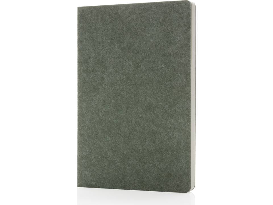Phrase GRS certified recycled felt A5 notebook 21