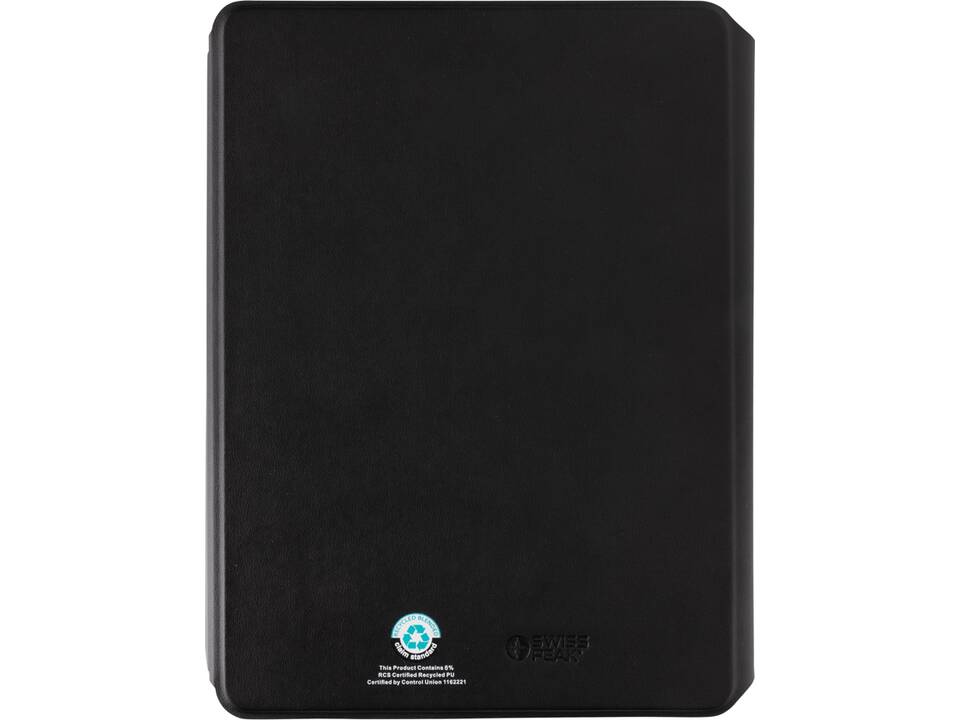 Swiss Peak RCS rePU notebook with 2-in-1 wireless charger 7