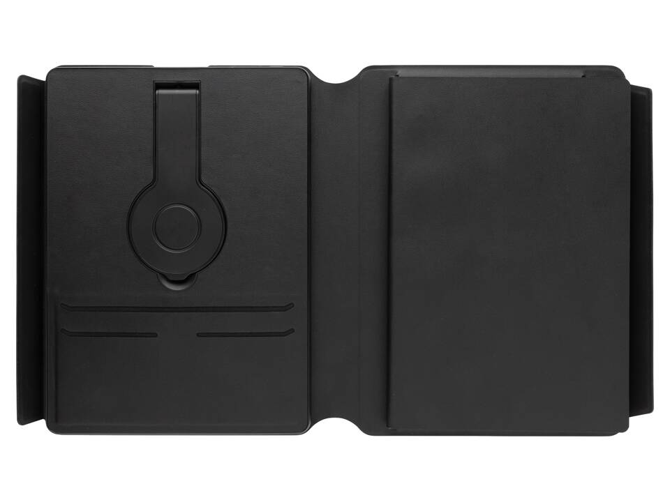 Swiss Peak RCS rePU notebook with 2-in-1 wireless charger 8