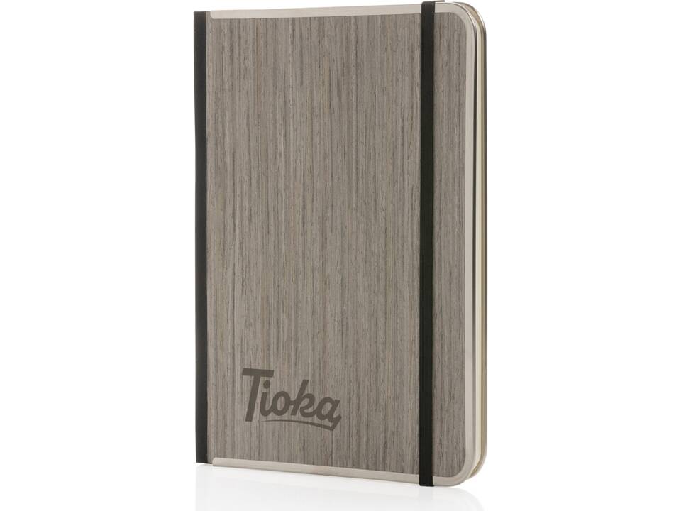 Treeline A5 wooden cover deluxe notebook 8
