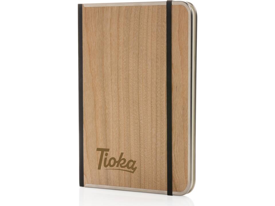 Treeline A5 wooden cover deluxe notebook 18