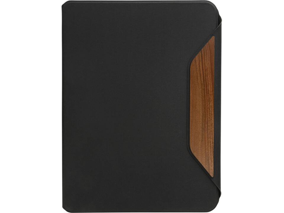 Teri AWARE™ RPET and walnut A4 portfolio 4