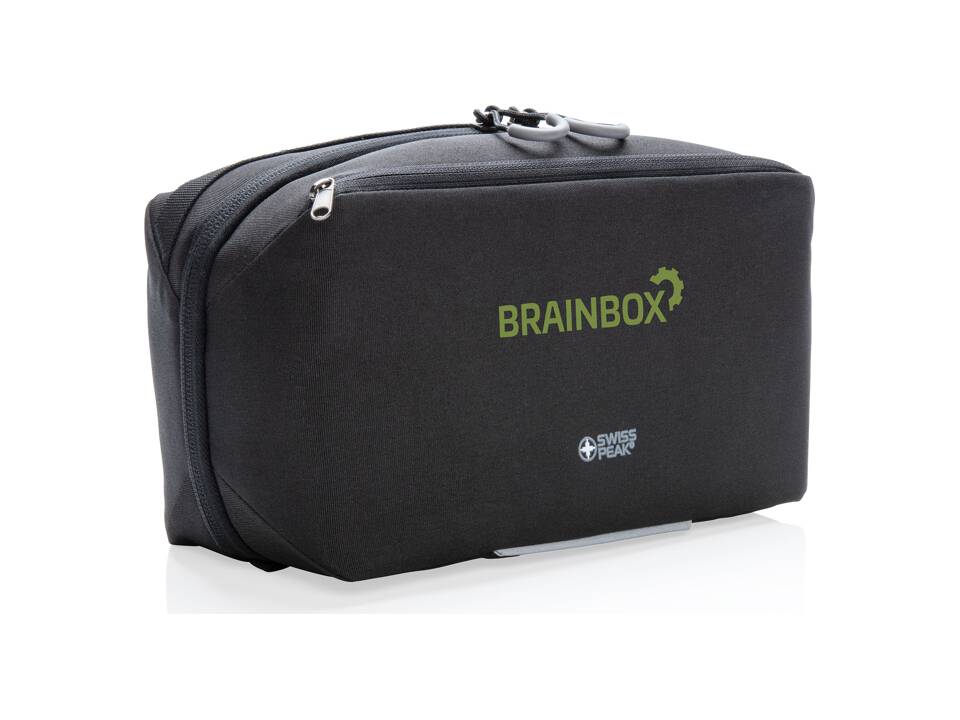 This stylish carry-on laptop backpack is intended for busine 7