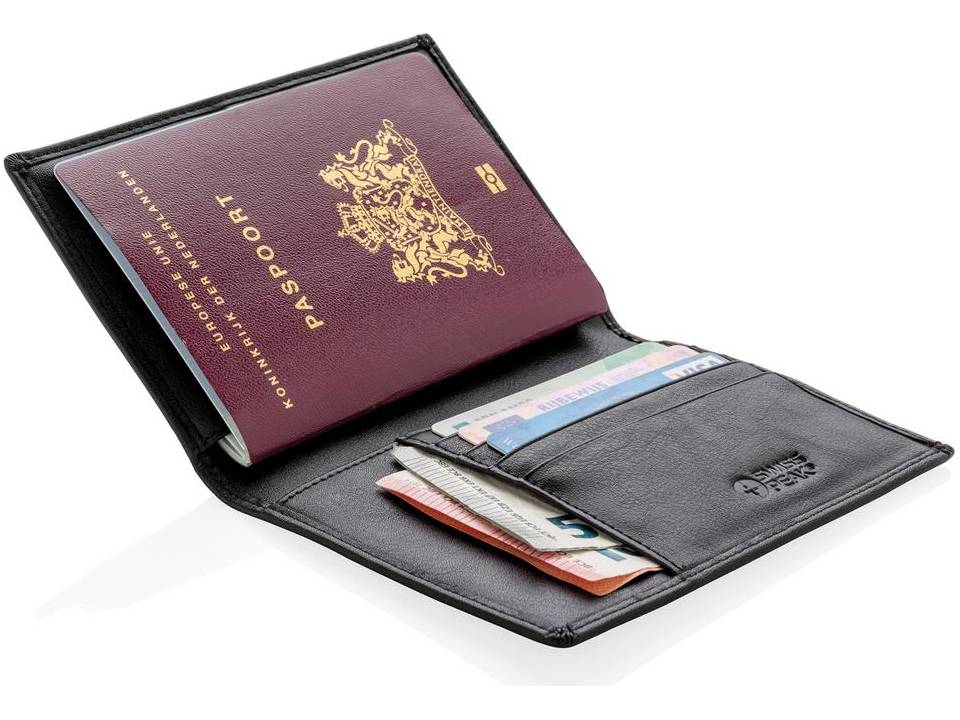 Swiss Peak RFID anti-skimming passport holder 3