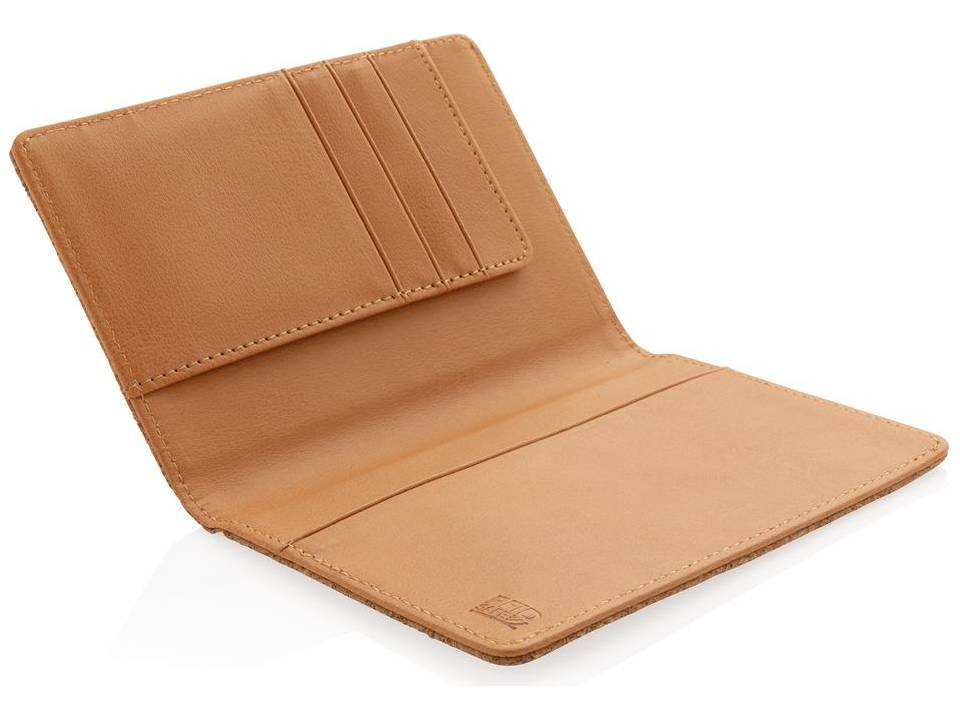 ECO Cork secure RFID passport cover 1