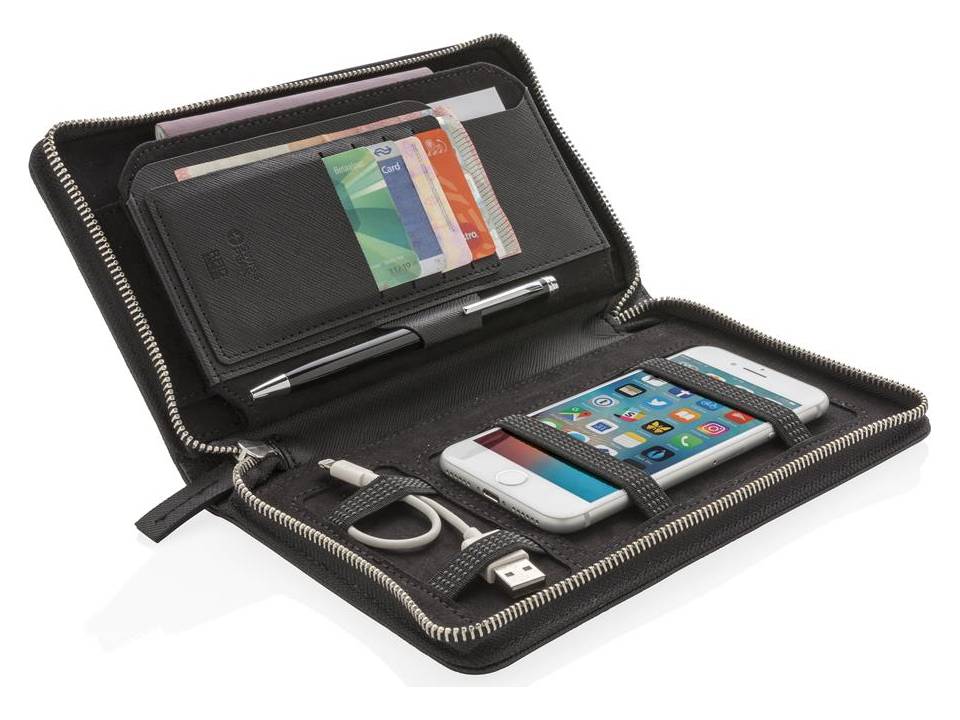 Swiss Peak Heritage RFID travel wallet 12