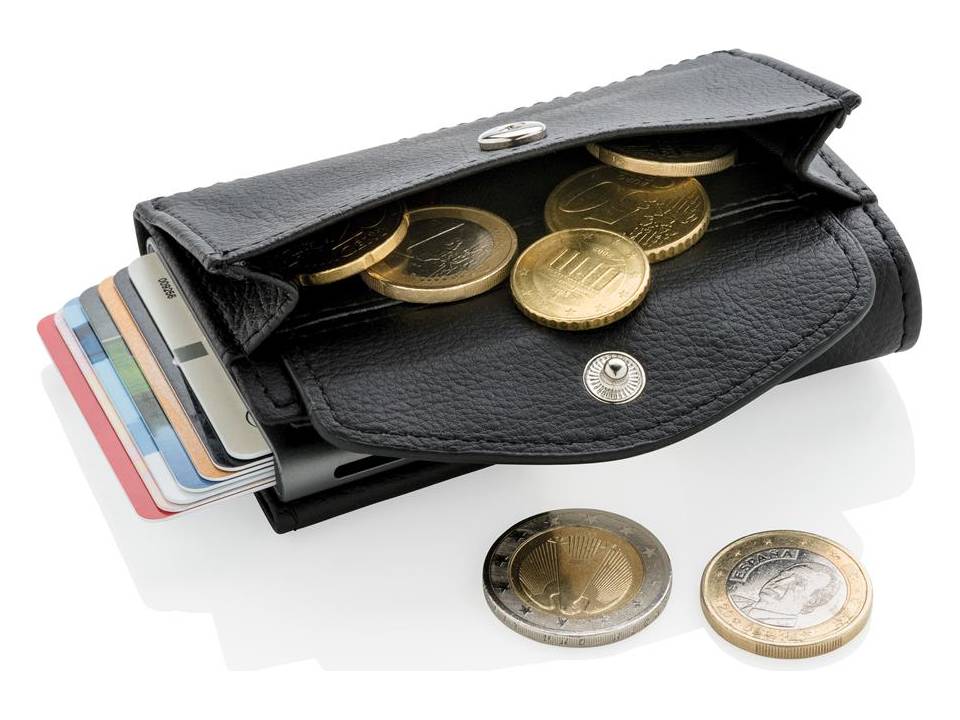 C-Secure RFID cardholder & coin/key wallet 2