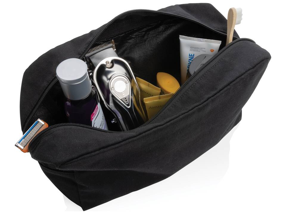 Impact Aware™ 285 gsm rcanvas toiletry bag undyed 8