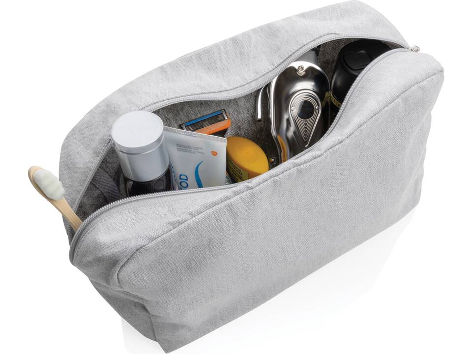Impact Aware™ 285 gsm rcanvas toiletry bag undyed 15