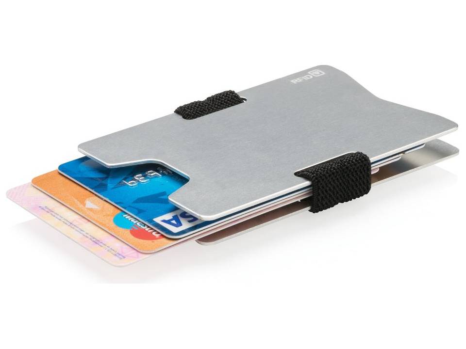 Aluminium RFID anti-skimming minimalist wallet 7