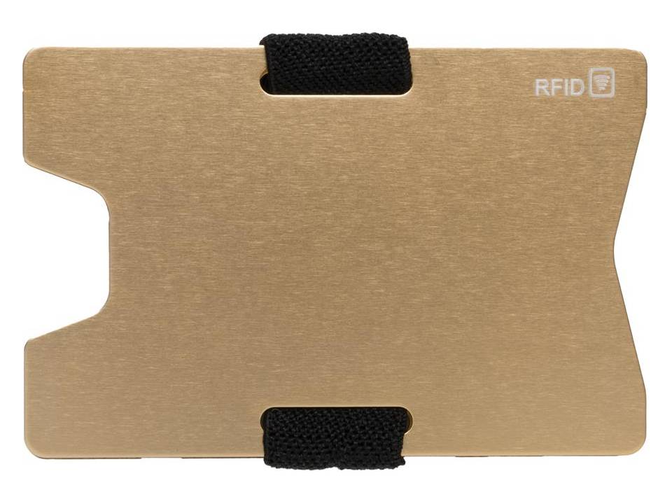 Aluminium RFID anti-skimming minimalist wallet 4