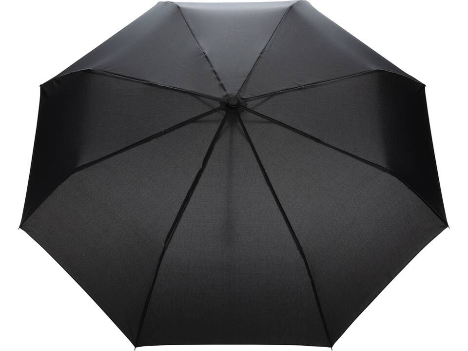20.5" Impact AWARE™ RPET 190T Pongee bamboo mini umbrella 7