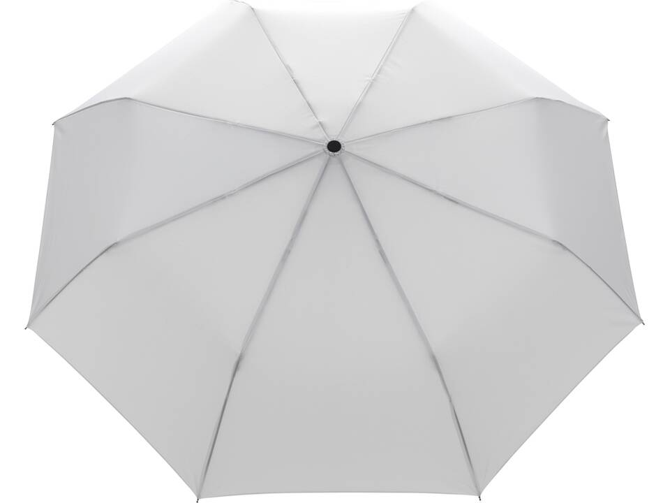 20.5" Impact AWARE™ RPET 190T Pongee bamboo mini umbrella 19