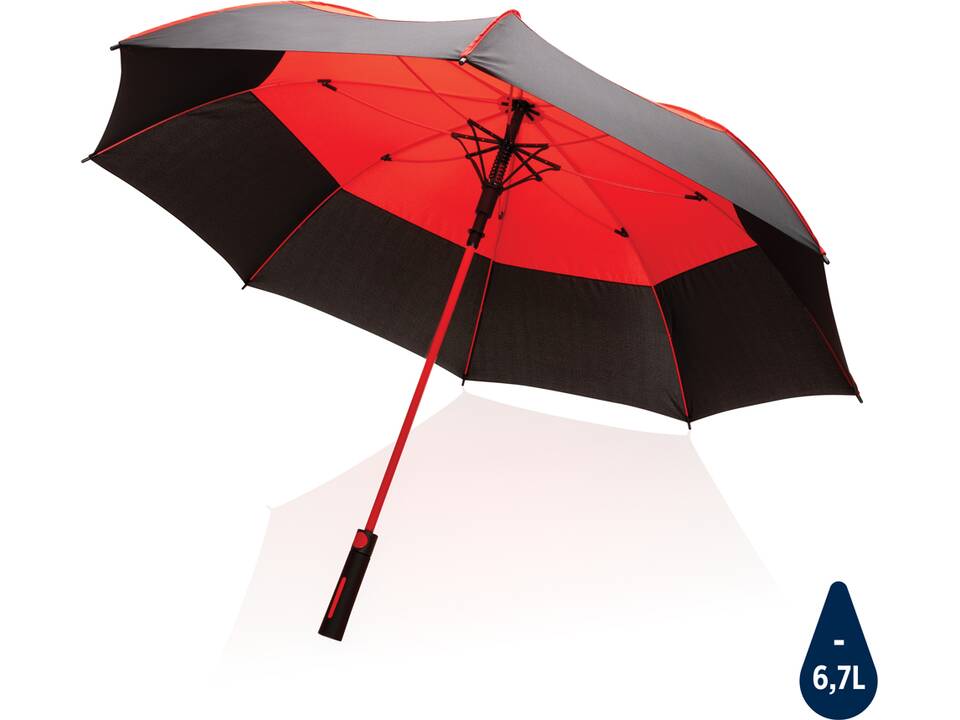 27" Impact AWARE™ RPET 190T auto open stormproof umbrella 7