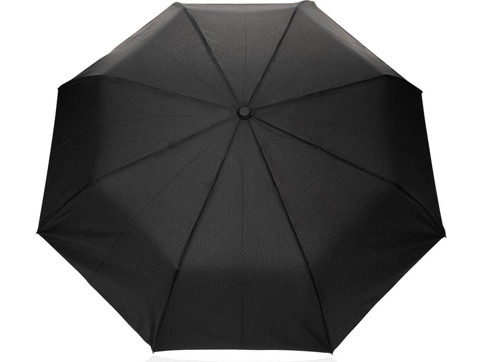 Kaycey 21" AWARE™ RPET Acacia wood mini auto open umbrella 3