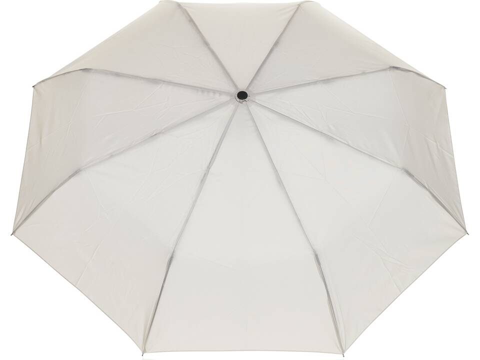 Yara 21" AWARE™ RPET solid colour umbrella with carabiner 10