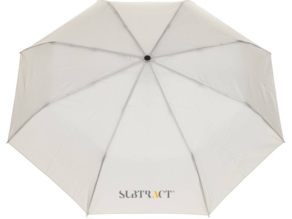 Yara 21" AWARE™ RPET solid colour umbrella with carabiner 14