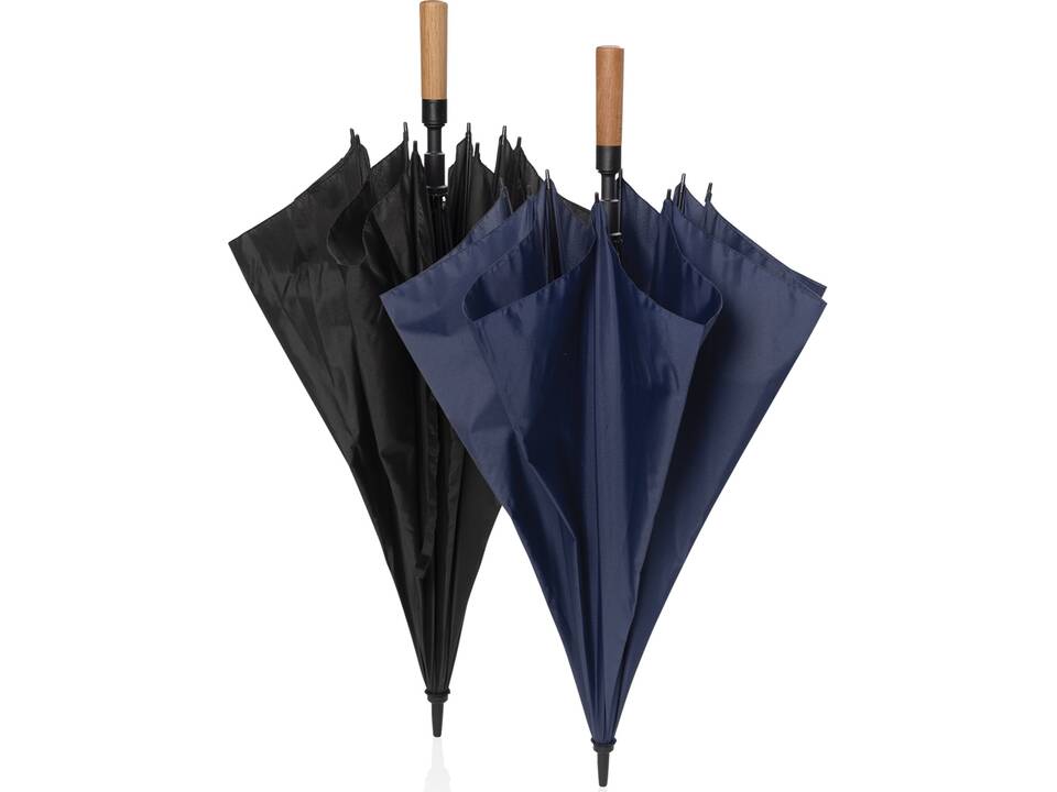 Tony  Aware™ RPET 30 inch acacia auto open umbrella 8