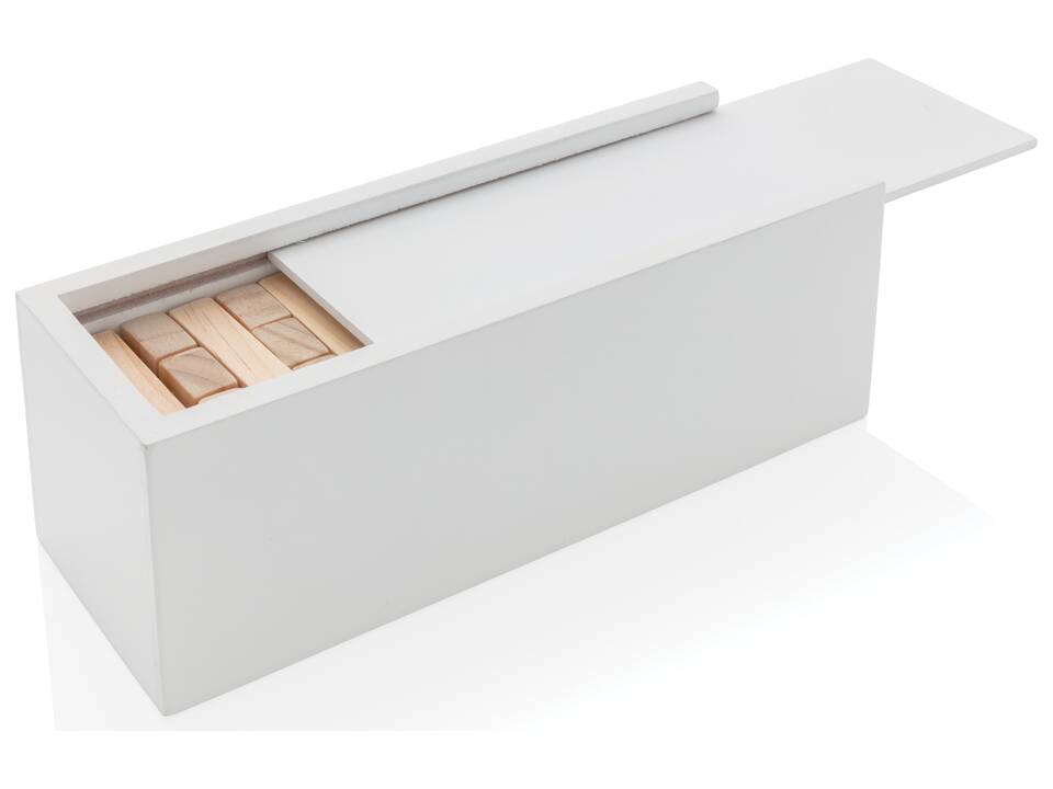 Deluxe tumbling tower wood block stacking game 3