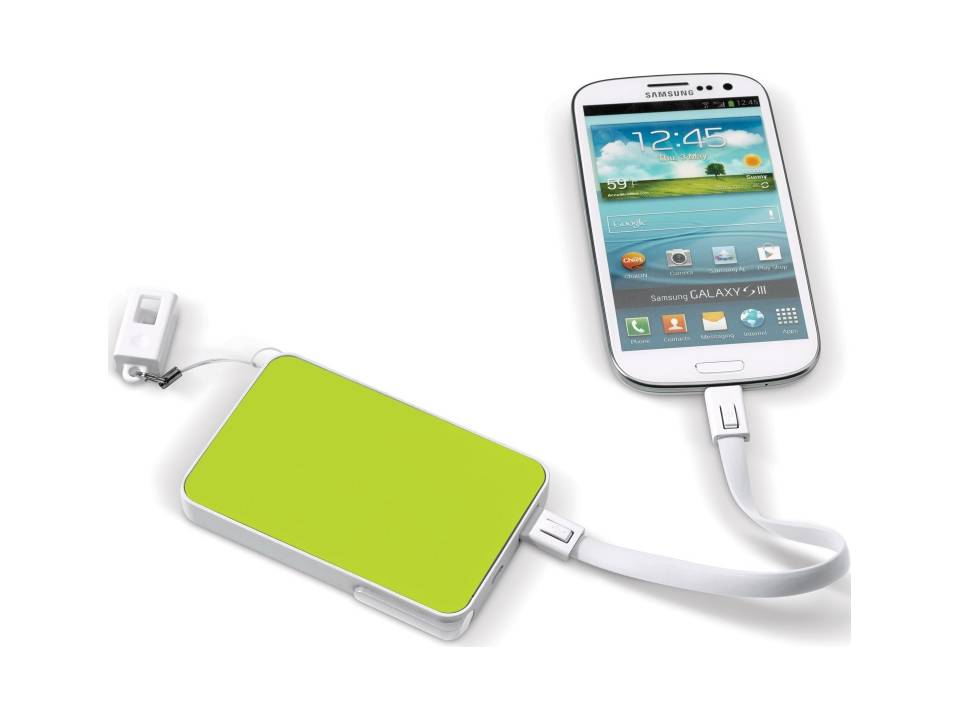 Powerbank with usb flash drive