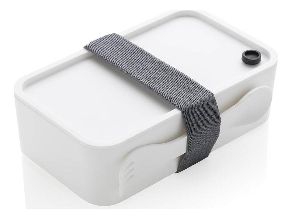 PP Lunchbox met Spork-wit