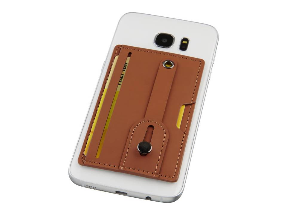 Prime RFID phone wallet with strap