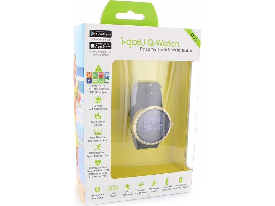 Q-Watch plus heart rate Smart Fitness watch 1