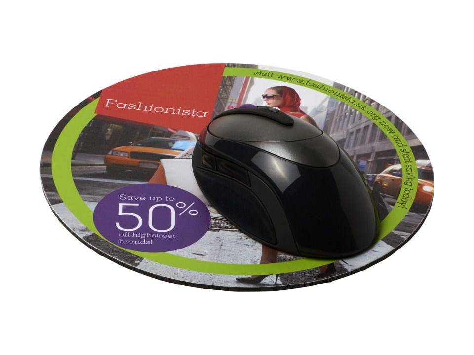 Q-Mat® round mouse mat 1
