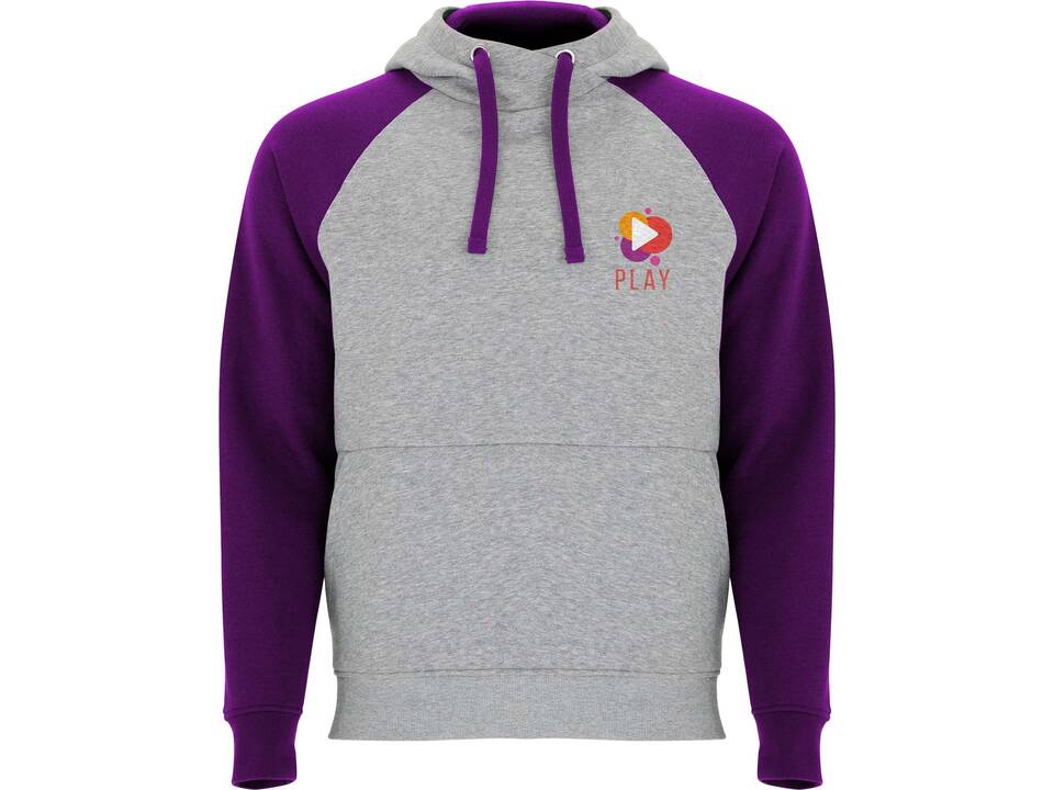 Badet unisex two-tone hoodie 46