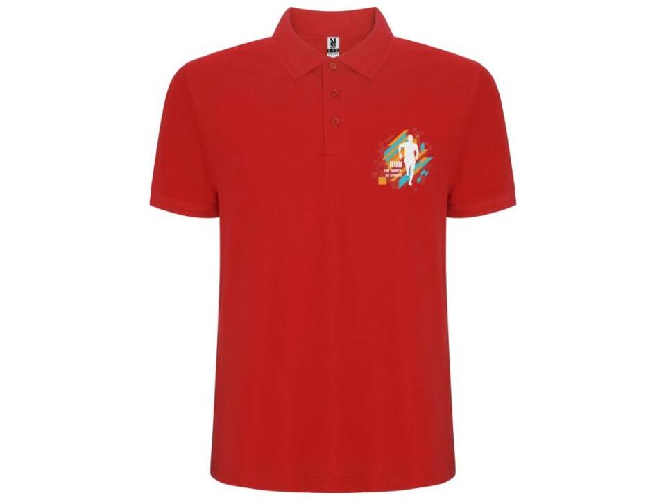 Pegaso Premium short sleeve men's polo 35
